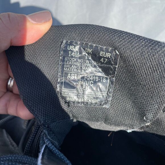 Wolverine Tarmac Waterproof Reflective Composite-Toe 6" Work Boot Men sz 14 M - Picture 2 of 9